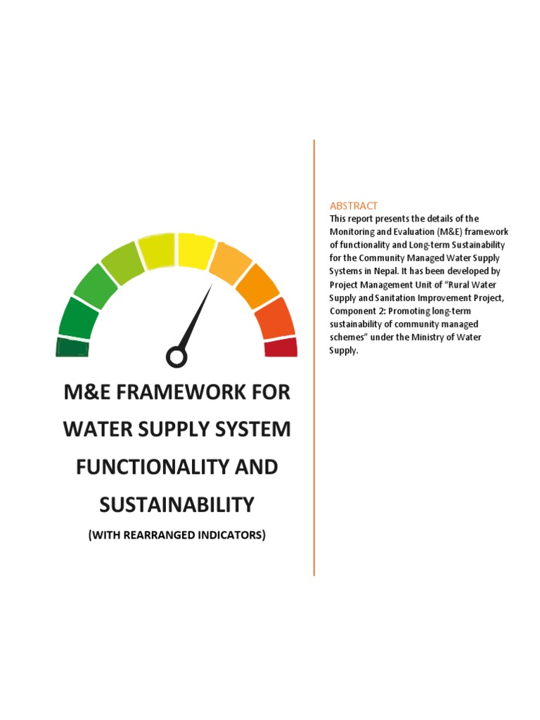 WASH ME Framework | PDF | Wash | Water Supply