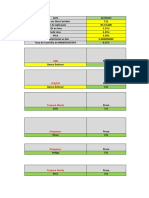 Planilha Comparativa