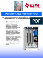 Cabinet Booster Data Sheet