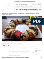 Rosca de Reyes. Estas Son Las Mejores en Puebla y Sus Alrededores - El Universal Puebla