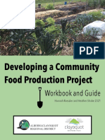 Developing A Community Food Production Project: Workbook and Guide