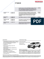 Prislista CR-V Hybrid 220927 WEBB