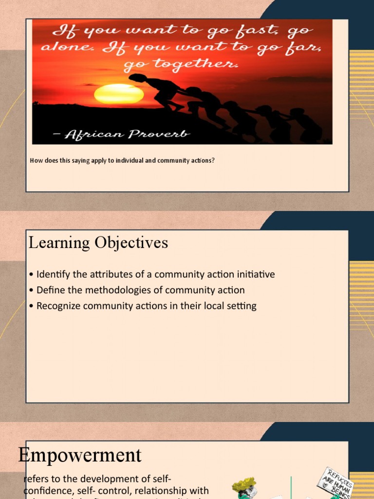 Empowering Communities Through Advocacy | PDF | Empowerment | Community