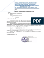 Surat Pemberitahuan Remidial Pas Secara Daring (Kelas X)
