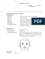 Lembar Data Klien  kosong