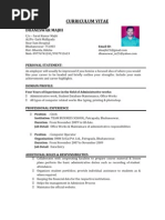 Curriculum Vitae