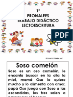 1° Trabajo Didáctico Pronalees Cuento Soso Comelón