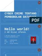 Etika Profesi Rizal Presentasi