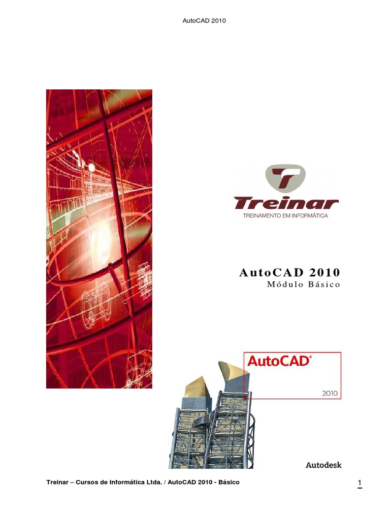 Curso Básico de AutoCAD 2010 | PDF | Auto Cad | Janela (informática)