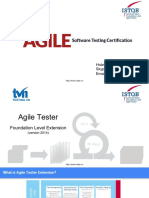 ISTQB Agile Tester Syllabus - Slides