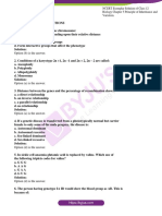 NCERT Exemplar Solution of Class 12 Biology Chapter 5