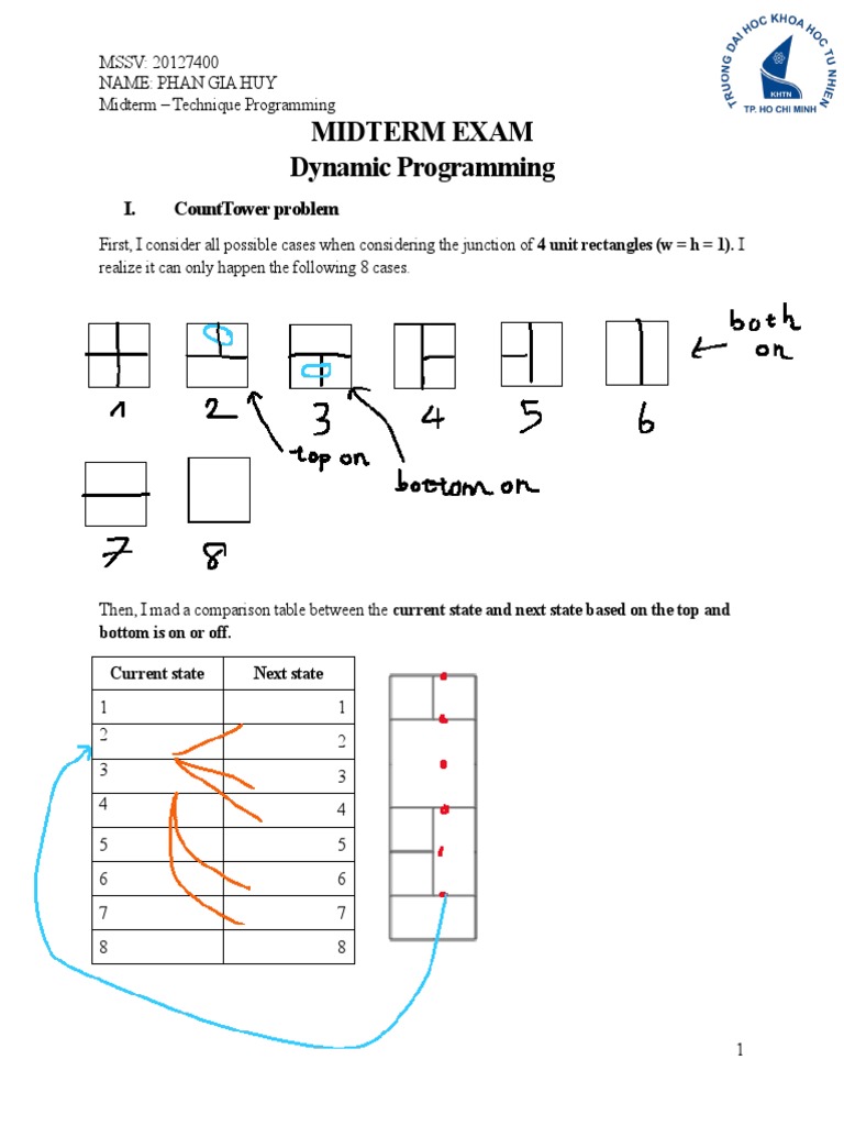 CSES Tower Counting Midterm Solution | PDF | Computer Programming ...