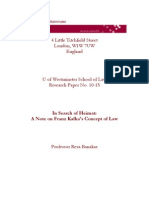 In Search of Heimat A Note On Franz Kafka's Concept of Law