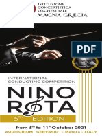 V Ed. Nino Rota Conducting Competition RULES 2021