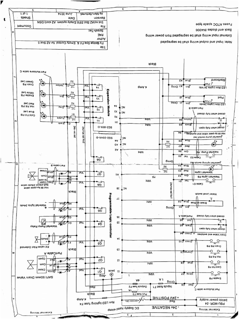 Jacuzzi Wiring Diagram PDF