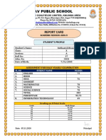 Dav Public School: Report Card