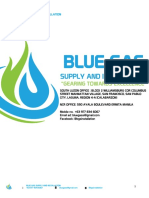 Blue Gas Supply and Installation Company Profile Portfolio and Certifications