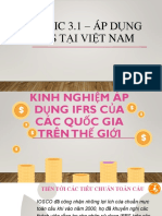 Topic 3.1 IFRS Tại Việt Nam