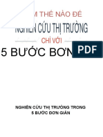 nghiên cứu thị trường với 5 bước đơn giản