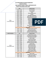 Jadwal Pengambilan Rapor