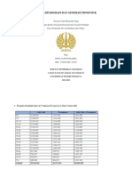 Menghitung Jumlah Penduduk (Demografi Dan Geografi Penduduk)