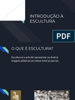 Introdução À Escultura