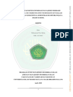 Implementasi Sistem Informasi Manajemen Berbasis