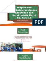 Penyesuaian Pembelajaran Dengan Kebutuhan Dan Karakteristik Murid SD TITIN