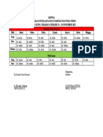 Jadwal Nov 2