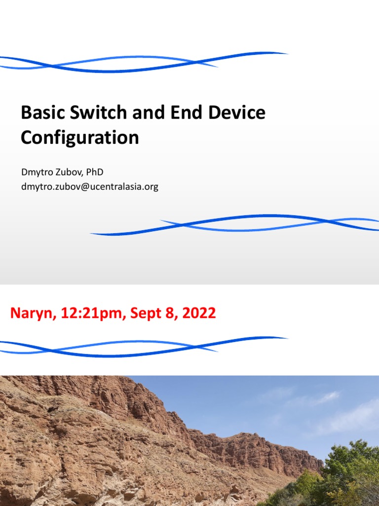 Basic Switch and End Device Configuration | PDF | Ip Address | I Pv6