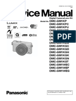 Panasonic Dmc-gm1k Dmc-gm1w Digital Camera