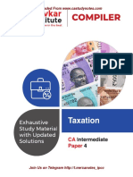 CA Inter Taxation Question Bank