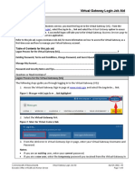 VG Login Job Aid