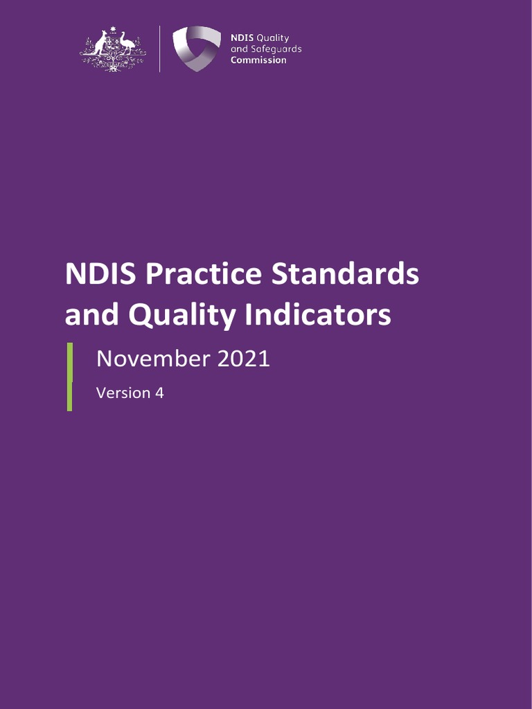 Ndis practice standards and quality indicatorsfinal1 pdf risk