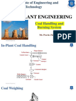 Coal Handling and Burning System