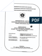 Surat Kontrak Addendum 1 - Kpu