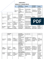 English grade 2 syllabus for 1st semester 2023-24