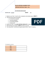 Cel2103 Writing Portfolio Task 4 - 25% - Revised