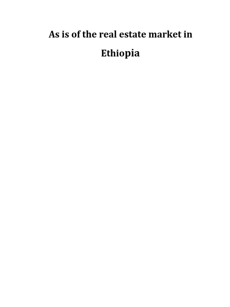 ashenafi-is-of-the-real-estate-market-in-ethiopia-pdf-economic
