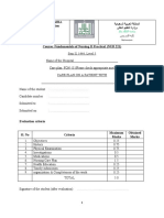 Care Plan Format