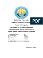 Entreprenuership Final Document