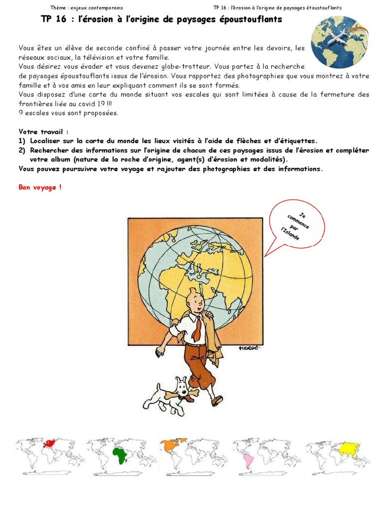 Paysages Époustouflants de l'Érosion | PDF | Sciences de la terre ...