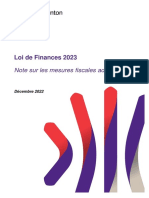 Loi de Finances 2023 MAROC