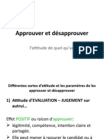 6 Sem Approuver Et Désapprouver L'attitude (Com)