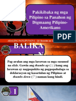 (AP 6 Week 6) - Digmaang Pilipino-Amerikano