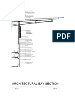 Architectural Bay Section Details