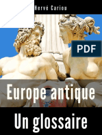 Europe antique. Un glossaire