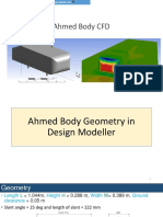 Ahmed Body CFD