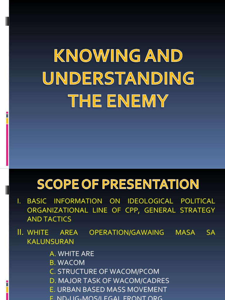 Threats to national security pnp tagalog pdf