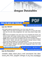 08 CRUD Dengan Datatables